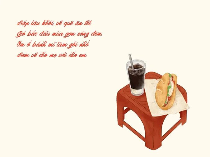 Thơ Về Bánh Mì: Nét Đẹp Văn Hóa Ẩm Thực Việt 2 Người phụ nữ trên đường phố Sài Gòn với chiếc bánh mì, biểu tượng ẩm thực và thơ ca
