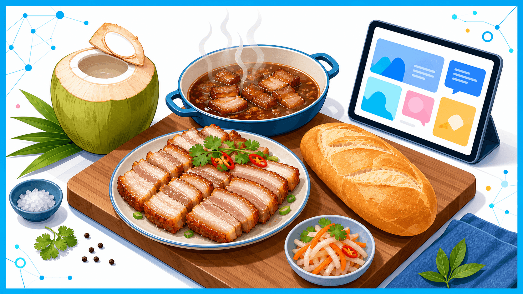 Hướng dẫn cách làm thịt ba rọi muối bánh mì mềm ngon cực hợp