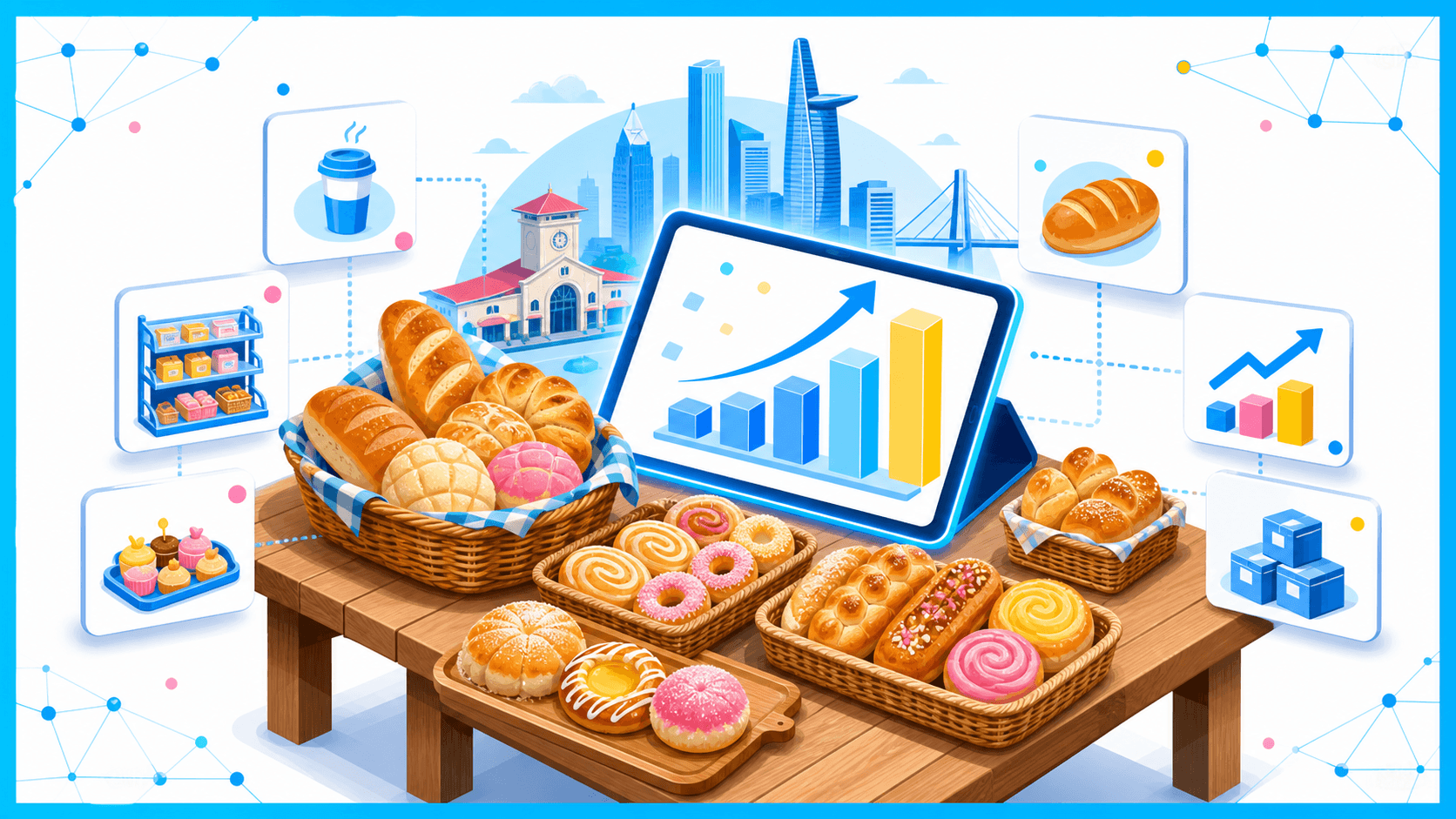 Xu hướng thị trường bánh mì ngọt giá sỉ TPHCM năm 2026