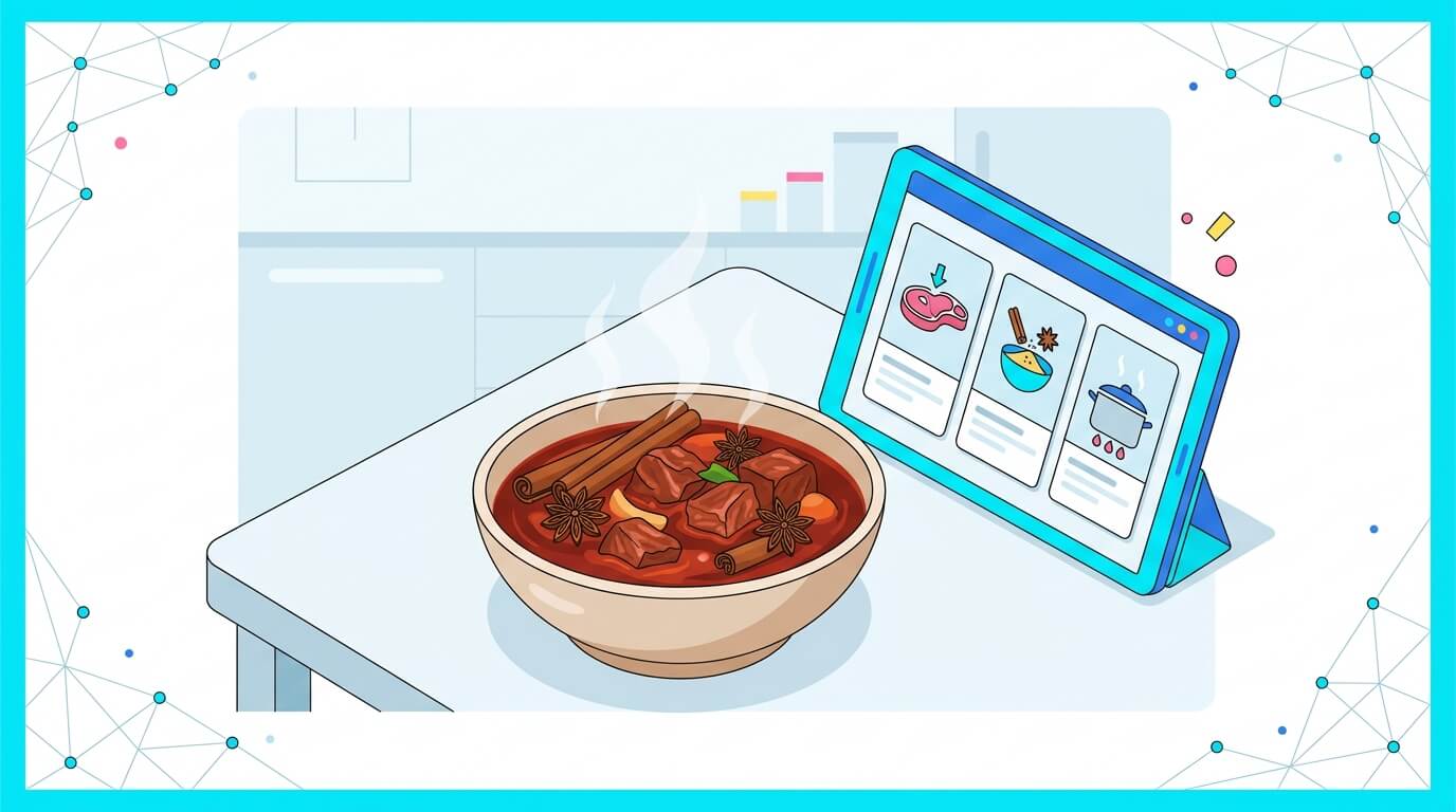 Chia sẻ cách nấu bò sốt vang quế hồi ngon mềm khó cưỡng