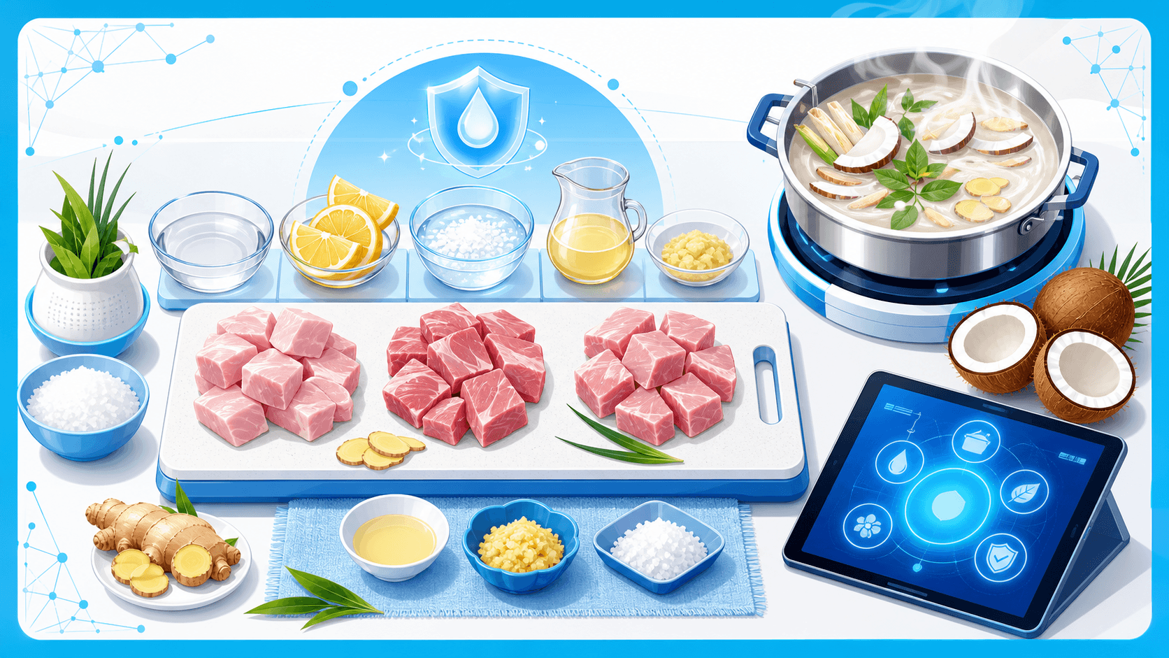 Quy trình sơ chế thịt mèo chuyên nghiệp để khử sạch mùi hôi